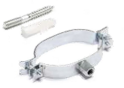 SET BEUGELS VOOR GEISOLEERDE INOX FLEXIBEL PAKTERMO VOOR MONOBLOC WARMTEPOMP DN25