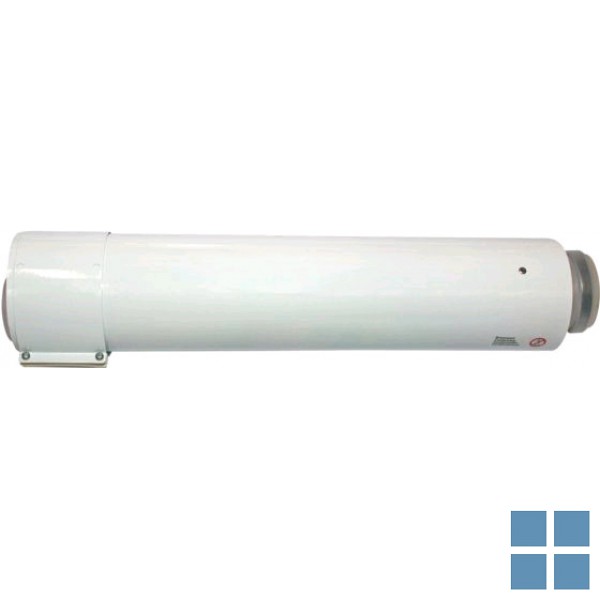 Vaillant concentrisch verlengstuk alu-pp  60/100 lengte 2 meter